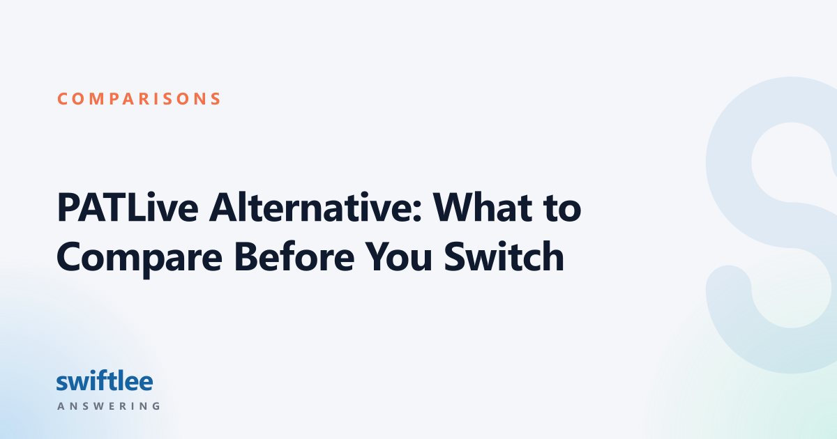 PATLive Alternative: What to Compare Before You Switch — Swiftlee Answering